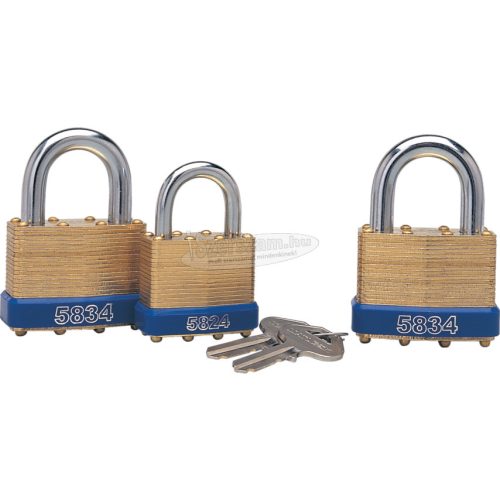 MATLOCK 40X20mm LAMINÁLT SÁRGARÉZ LAKAT MTL9505824K