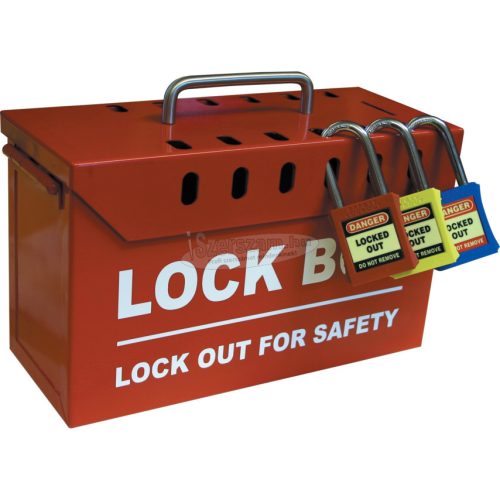 MATLOCK BIZTONSÁGI LOCKOUT LAKAT EGYEDI KULCSOKKAL KÉK MTL9507920K