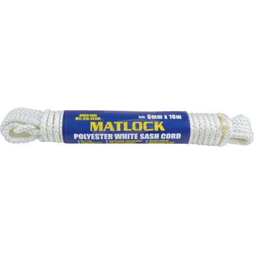 MATLOCK NO,8 6mm PIROS PETTYES GYAPOT KÖTÉL 100M MTL9785920K