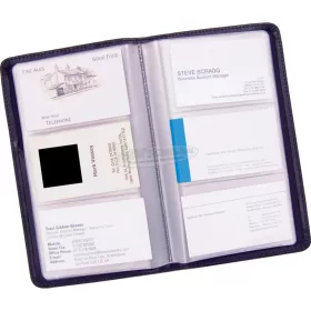   OWN BRAND STATIONERY (OFIS) NÉVJEGYKÁRTYA TARTÓ (96 KÁRTYAHELY) FEKETE OFI8040100K