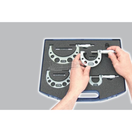OXFORD 0-4" 4db-OS KÜLSŐ MIKROMÉTER KÉSZLET OXD3356600K