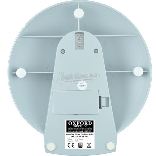 OXFORD ÜVEGLAPOS MÉRLEG OXD8442840K