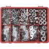 QUALFAST FASTENING PRODUCTS A2 ROZSDAMENTES ACÉL ANYACSAVAR ÉS ALÁTÉTGYŰRŰ KÉSZLET QFT6154400K