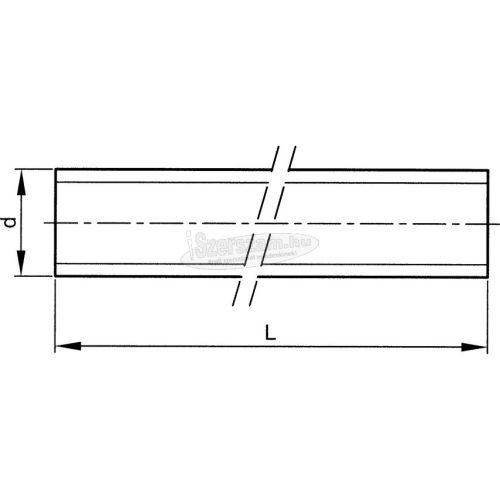 QUALFAST FASTENING PRODUCTS M3 X 1MTR MENETESSZÁR-ROZSDAMENTES ACÉL A2 QFT6397030K