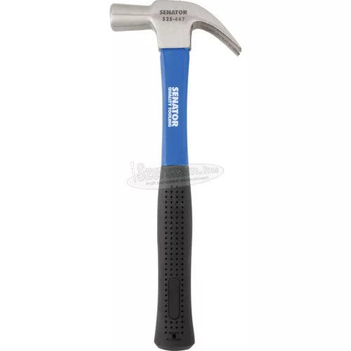SENATOR 16OZ ÍVELT SZÖGHÚZÓ KALAPÁCS ÜVEGSZÁLAS NYÉLLEL SEN5254470K