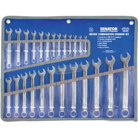   SENATOR 25DB-OS KRÓM-VANÁDIUM CSILLAG-VILLÁSKULCS KÉSZLET 6-32MM SEN5825202D