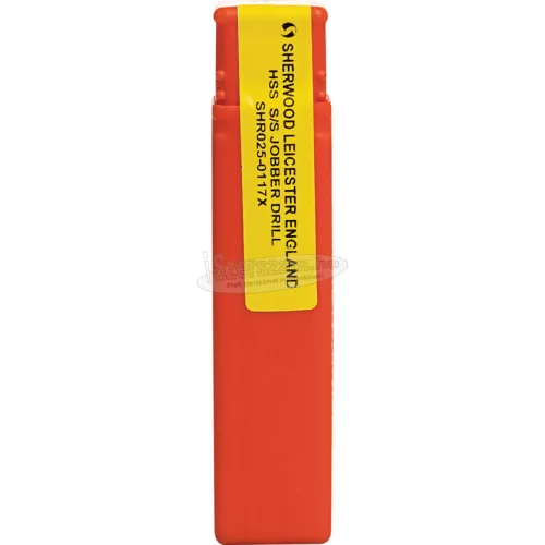 SHERWOOD 6mm HENGERES SZÁRÚ CSIGAFÚRÓ, NORMÁL HOSSZ HSS DIN338RN SHR0250117X