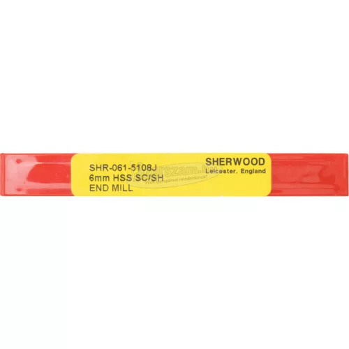 SHERWOOD 6mm HSS MENETESVÉGŰ TÖBBÉLŰ UJJMARÓK SHR0615108J