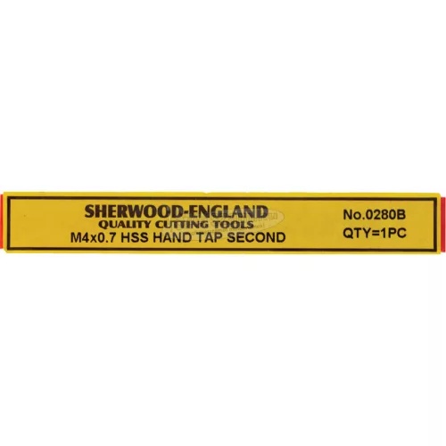 SHERWOOD 4,0X0,70mm EGYENES HORNYÚ HSS KÉZI KÖZÉPVÁGÓ MENETFÚRÓ SHR0850280B