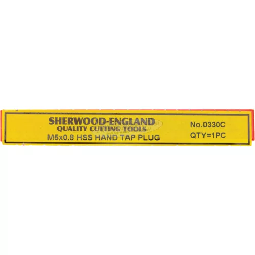 SHERWOOD 5,0X0,80mm EGYENES HORNYÚ HSS KÉZI KÉSZREVÁGÓ MENETFÚRÓ SHR0850330C