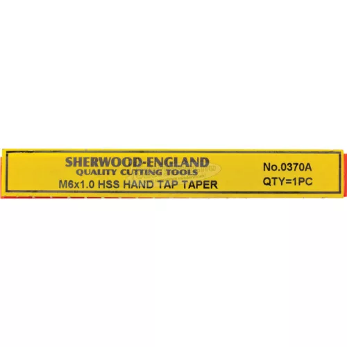 SHERWOOD 6,0X1mm EGYENES HORNYÚ HSS KÉZI ELŐVÁGÓ MENETFÚRÓ SHR0850370A