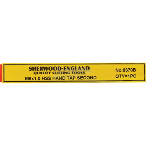 SHERWOOD 6,0X1mm EGYENES HORNYÚ HSS KÉZI KÖZÉPVÁGÓ MENETFÚRÓ SHR0850370B