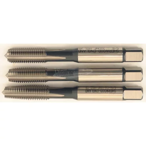 SHERWOOD 5/16"X24 UNF EGYENES HORNYÚ HSS KÉZI MENETFÚRÓ KÉSZLET SHR0851120D