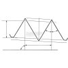 SHERWOOD 1/8"X27 NPTX1,1/2" KÖR ALAKÚ HSS MENETMETSZŐ SHR0869420K