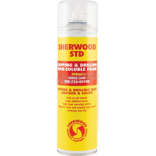 SHERWOOD STD FÚRÓ- VÁGÓ- ÜREGELŐ HAB 400ML SHR7324210K