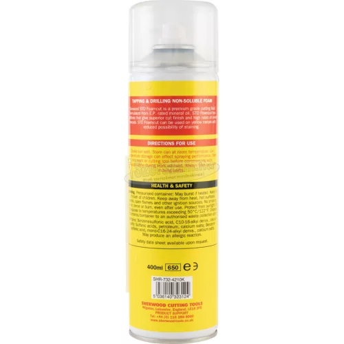 SHERWOOD STD FÚRÓ- VÁGÓ- ÜREGELŐ HAB 400ML SHR7324210K