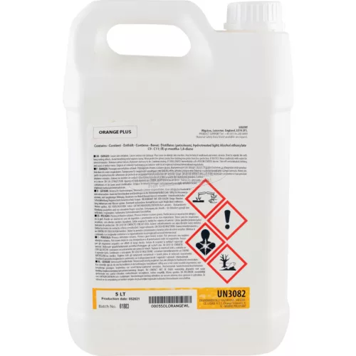 SOLENT NARANCS PLUS CITRUS ALAPÚ VÍZZEL LEMOSHATÓ ZSÍRTALANÍTÓ 5 L SOL7272910B