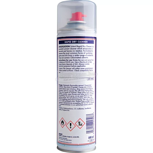 SOLENT SC1-500B GYORSAN SZÁRADÓ IPARI TISZTÍTÓ SPRAY 500 ML SOL7320100K