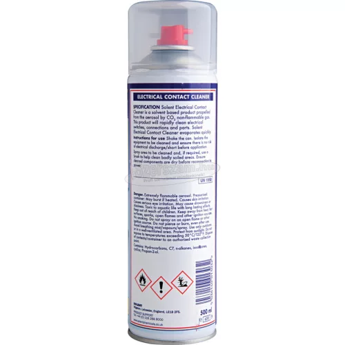 SOLENT SC2-500C ELEKTROMOS ÉRINTKEZŐ TISZTÍTÓ SPRAY 500 ML SOL7320120K