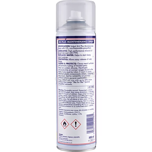 SOLENT SM4-500C "M4 PLUS" KARBANTARTÓ SPRAY 500 ML SOL7320460K