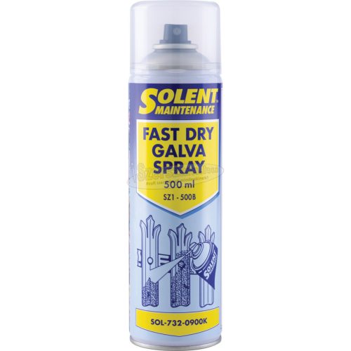 SOLENT SZ1-500B HIDEG CINK GALVANIZÁLÓ SPRAY 500 ML SOL7320900K