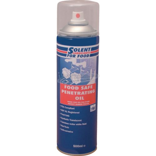 SOLENT POA500 ÉLELMISZERIPARI CSAVARLAZÍTÓ SPRAY 500ML SOL7405930D