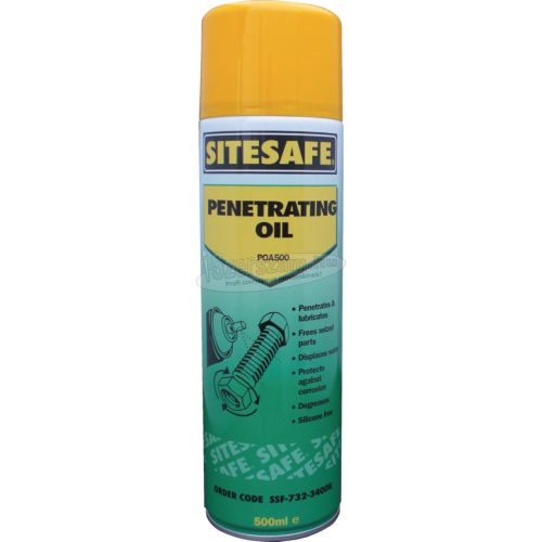 SITE SAFETY PRODUCTS POA500 ÁLTALÁNOS CÉLÚ OLAJ SPRAY 500ML SSF7323400K