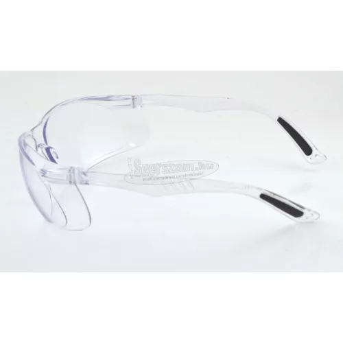 SITE SAFETY PRODUCTS ÍVELT, VÉKONYSZÁRÚ VÉDŐSZEMÜVEG, ÁTTETSZŐ SSF9601580K