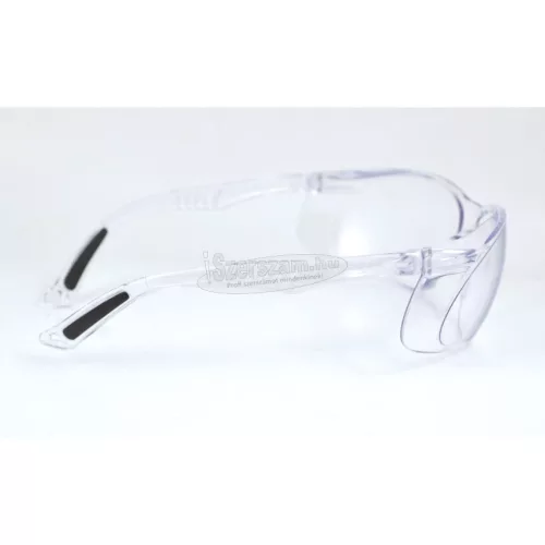 SITE SAFETY PRODUCTS ÍVELT, VÉKONYSZÁRÚ VÉDŐSZEMÜVEG, ÁTTETSZŐ SSF9601580K