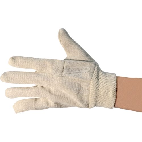 SITE SAFETY PRODUCTS PAMUT VÉDŐKESZTYŰK KÖTÖTT CSUKLÓRÉSSZEL 6OZ (FÉRFI) SZ-10 (PK-12) SSF9613040K