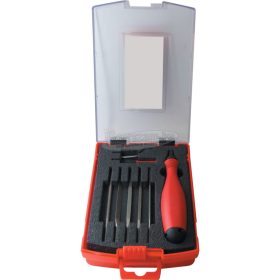   SWISS+TECH CUTTING TOOLS GYÉMÁNTBEVONATÚ SORJÁZÓ KÉSZLET 8 DARABOS SWT1091350Z