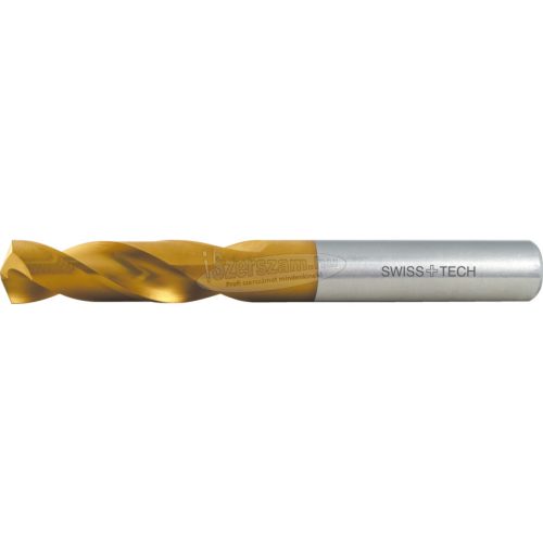 SWISS+TECH CUTTING TOOLS 12mm RÖVID HSS CSIGAFÚRÓ TIN BEVONATTAL SWT1252120A