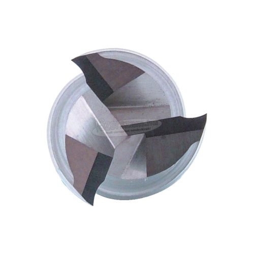 SWISS+TECH CUTTING TOOLS 3mm RÖVID HÁROMÉLŰ HENGERES SZÁRÚ TÖMÖR KEMÉNYFÉM HOSSZLYUKMARÓ SWT1614803A