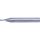 SWISS+TECH CUTTING TOOLS 3mm RÖVID KÉTÉLŰ HENGERES SZÁRÚ TÖMÖR KEMÉNYFÉM RÁDIUSZOS HOSSZLYUKMARÓ SWT1615303A