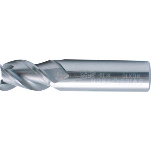 SWISS+TECH CUTTING TOOLS 16mm HÁROMÉLŰ NAGY SPIRÁLEMELKEDÉSŰ TÖMÖR KEMÉNYFÉM UJJMARÓ SWT1615816A
