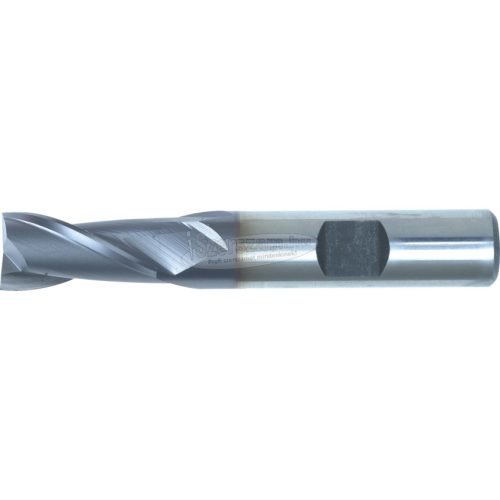 SWISS+TECH CUTTING TOOLS 6mm KÉTÉLŰ WELDON-SZÁRAS HSS-CO8% HOSSZLYUKMARÓ TICN BEVONATTAL SWT1630236A