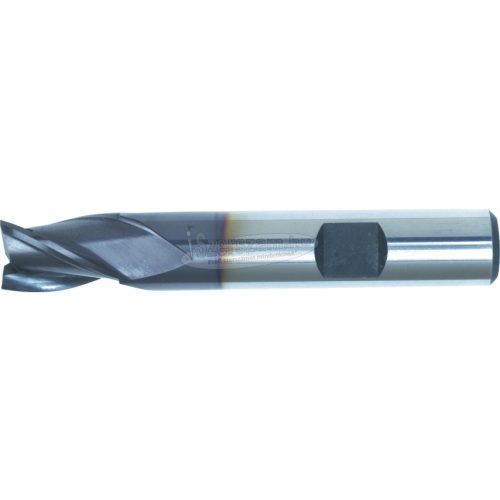 SWISS+TECH CUTTING TOOLS 7mm RÖVID HÁROMÉLŰ WELDON-SZÁRAS HSS-CO8% HOSSZLYUKMARÓ TIALN BEVONATTAL SWT1630567A