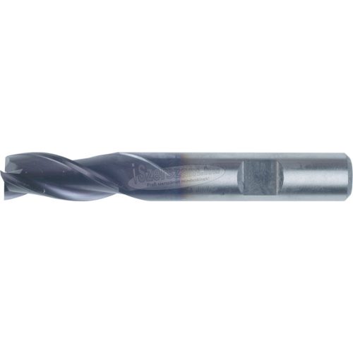 SWISS+TECH CUTTING TOOLS 3mm HÁROMÉLŰ WELDON-SZÁRAS HSS-CO8% HOSSZLYUKMARÓ TIALN BEVONATTAL SWT1630663A