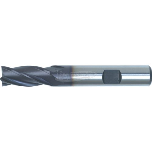 SWISS+TECH CUTTING TOOLS 2mm NÉGYÉLŰ WELDON-SZÁRAS HSS-CO8% UJJMARÓ TIALN BEVONATTAL SWT1630962A