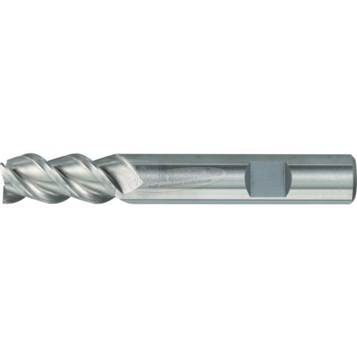 SWISS+TECH CUTTING TOOLS 10mm HÁROMÉLŰ WELDON-SZÁRAS HSS-CO8% NAGY SPIRÁLEMELKEDÉSI SZÖGŰ (50°) UJJMARÓ SWT1631310A