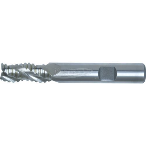 SWISS+TECH CUTTING TOOLS 20mm HÁROMÉLŰ WELDON-SZÁRAS HSS-CO8% NAGY SPIRÁLEMELKEDÉSI SZÖGŰ (37°) DURVA FOGAZÁSÚ NAGYOLÓMARÓ ALUMÍNIUMHOZ SWT1632020A