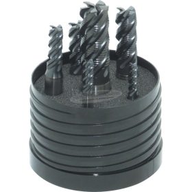   SWISS+TECH CUTTING TOOLS 5-16mm WELDON-SZÁRAS HSS-CO-PM NAGYOLÓMARÓ KÉSZLET PP BEVONATTAL SWT1659850A