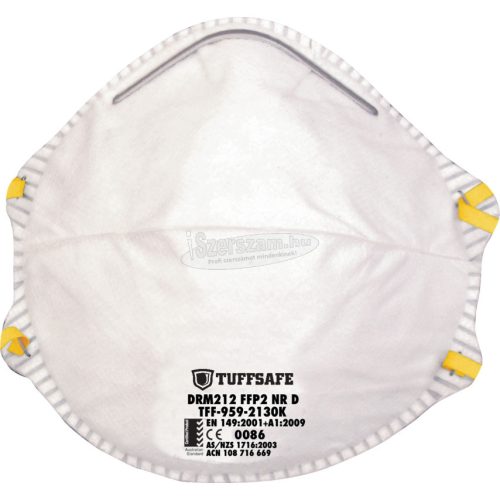 TUFFSAFE CLOTHING PRODUCTS DRM212 FFP2 RÉSZECSKÉK ELLENI VÉD'MASZK (PK-20) TFF9592130K