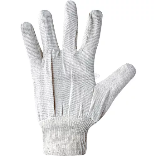 TUFFSAFE CLOTHING PRODUCTS NATÚR PAMUTVÁSZON KESZTYŰ KÖTÖTT MANDZSETTÁVAL 6 OZ TFF9611100K