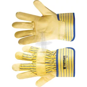  TUFFSAFE CLOTHING PRODUCTS SÁRGA MARHABŐR KESZTYŰ 50mm ATÉRIAVÉDŐ MANDZSETTÁVAL 10 TFF9611290K