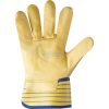 TUFFSAFE CLOTHING PRODUCTS SÁRGA MARHABŐR KESZTYŰ 50mm ATÉRIAVÉDŐ MANDZSETTÁVAL 10 TFF9611290K