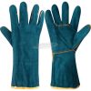 TUFFSAFE CLOTHING PRODUCTS BÉLELT HOSSZÚSZÁRÚ BŐR VÉDŐKESZTYŰ, ZÖLD TFF9611600K