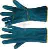 TUFFSAFE CLOTHING PRODUCTS BÉLELT HOSSZÚSZÁRÚ BŐR VÉDŐKESZTYŰ, PIROS TFF9611620K