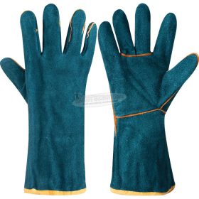   TUFFSAFE CLOTHING PRODUCTS BÉLELT HOSSZÚSZÁRÚ BŐR VÉDŐKESZTYŰ, PIROS TFF9611620K