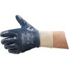 TUFFSAFE CLOTHING PRODUCTS PAMUTKESZTYŰ NITRIL KÉK MÁRTOTT 9 TFF9612760K